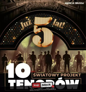 Oświęcim Wydarzenie Koncert 5-lecie 10 Tenorów