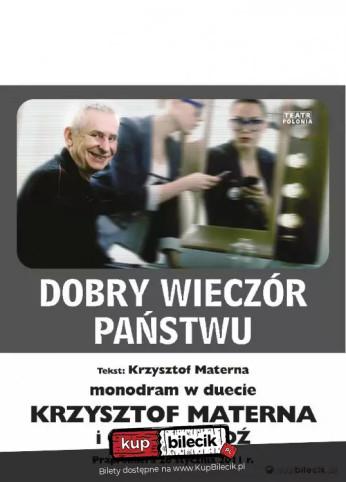 Wadowice Wydarzenie Spektakl Krzysztof Materna, Olga Bołądź