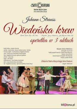 Chrzanów Wydarzenie Spektakl Operetka "Wiedeńska krew" - Arte Creatura Teatr Muzyczny
